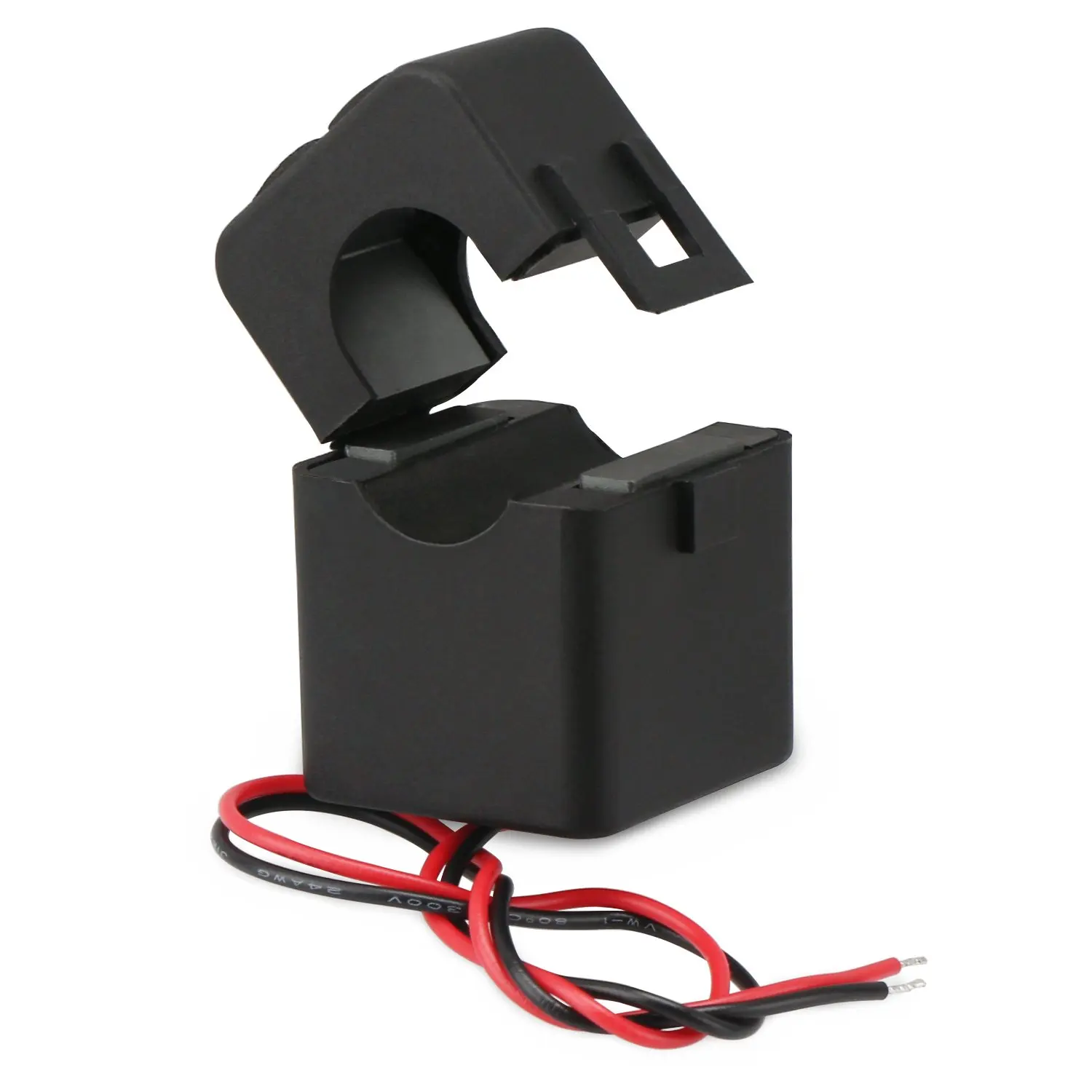 【2026 TOP Global】Current Transformer,100A 100MA AC Current Sensor, Split Core Amp Transformer Sensing Relay, Mini Clip-On Easy t