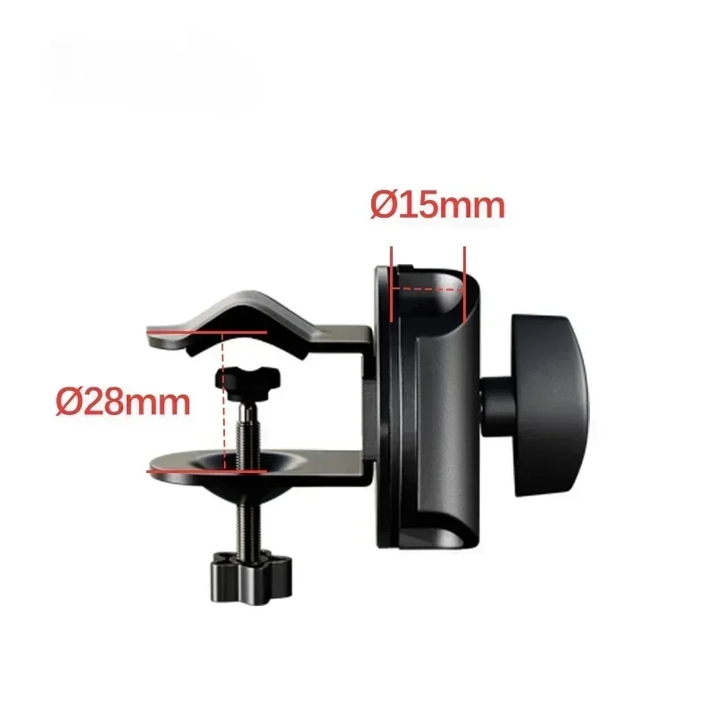 Head Clip Bracket Clamp for Music Microphone Stand Music Stand Support Musical Stand Clamp microphone accessories