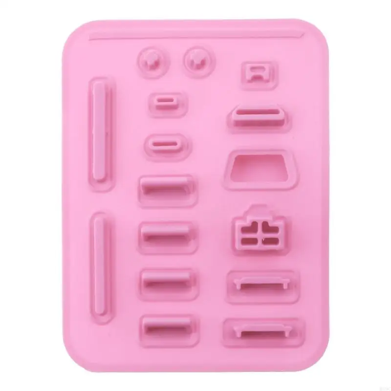 W89C 16 PCS анти пылевидной крышки Silicone Protector Silicone Computer Dust Plugure для настольного компьютера