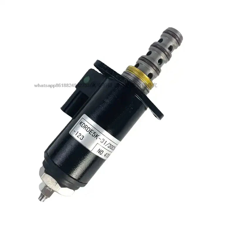 

SK200-8 hydraulic pump proportional solenoid valve YN35V00052F1 KWE5K-31 30C50-123 excavator mechanical parts