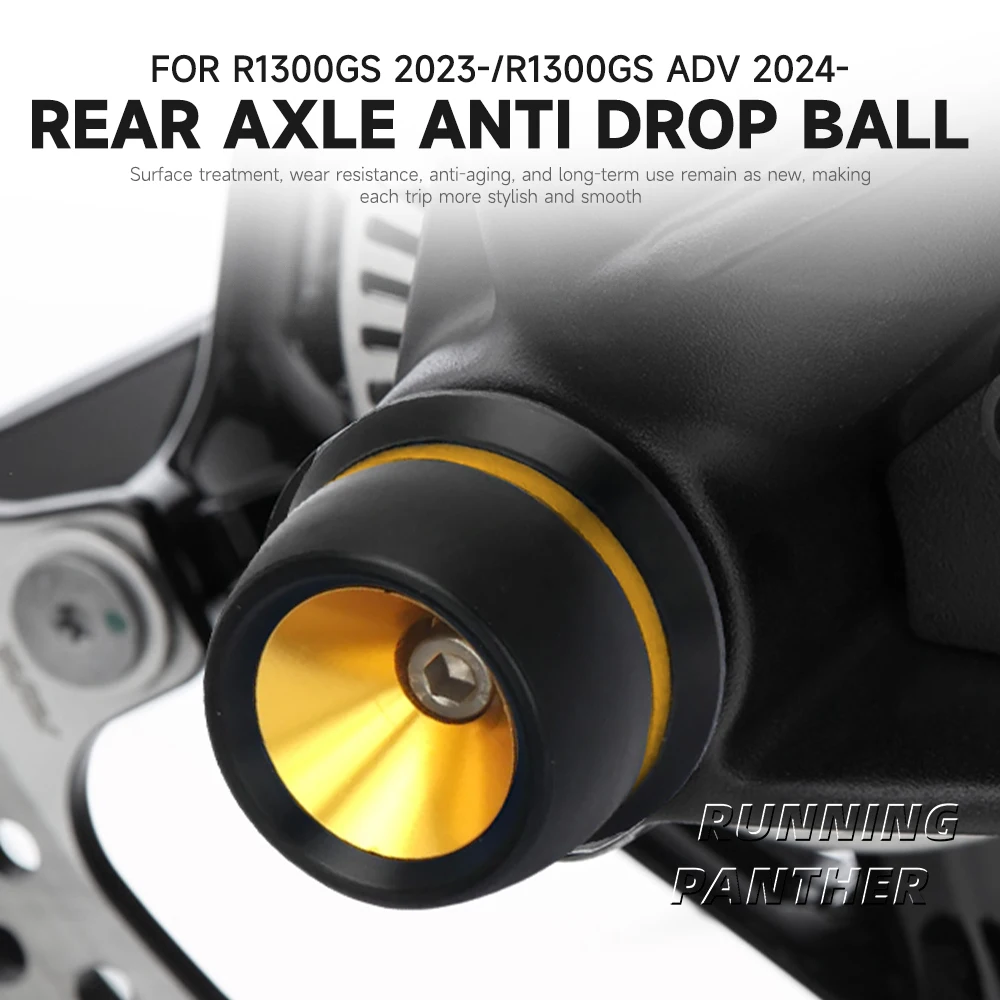 

NEW For BMW R1300GS R1300 GS/R1300 GS Adventure 2023 - 2025 Motorcycle Rear Wheel Axle Crash Sliders Fall Protection Accessories