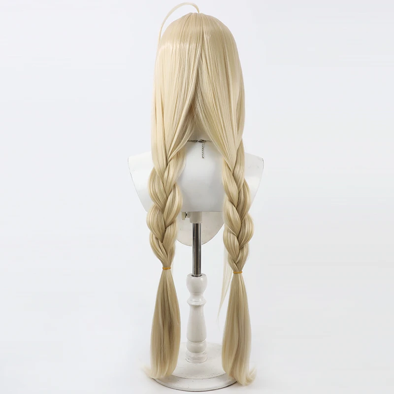 Game Azur Lane HNLMS Gouden Leeuw Cos Cosplay Wig Halloween Carnival Party Prop Synthetic Hair Heat Resistant Fiber + Wig Cap