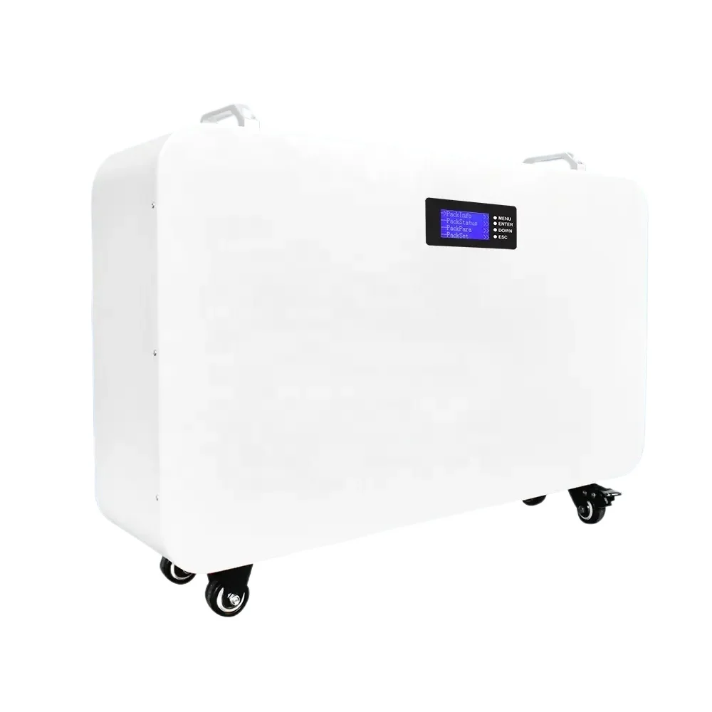 

Solar 53.2 V 100Ah-200Ah 10kWh-20kWh lithium iron phosphate battery pack Push-pull cooling Wall-mounted stackable energy storage
