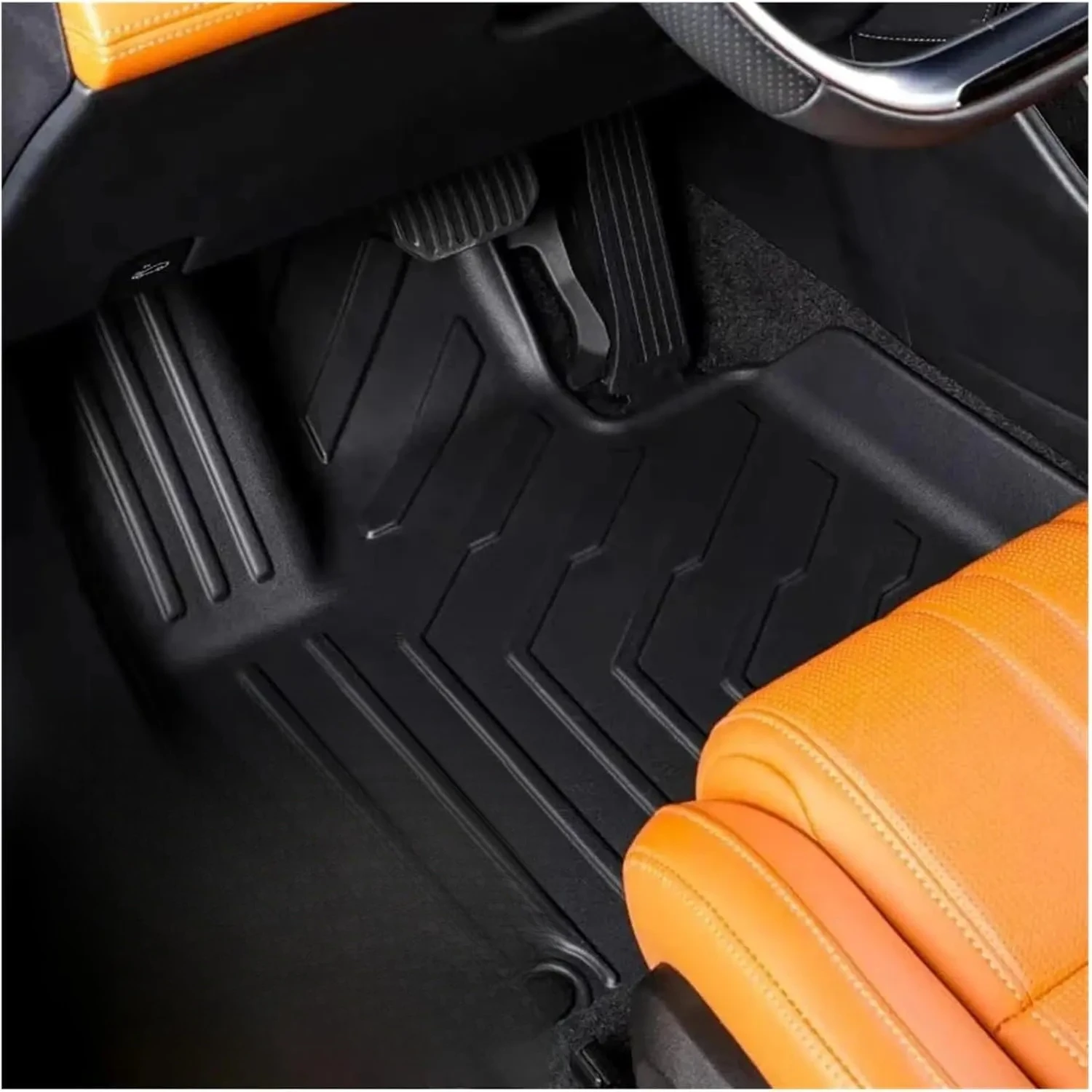 

Для BYD Sealion 7 EV 2024 2025 Автомобильные коврики для багажника Коврик для багажника TPE 3D Коврик для ног Всепогодные водонепроницаемые коврики для спинки багажника