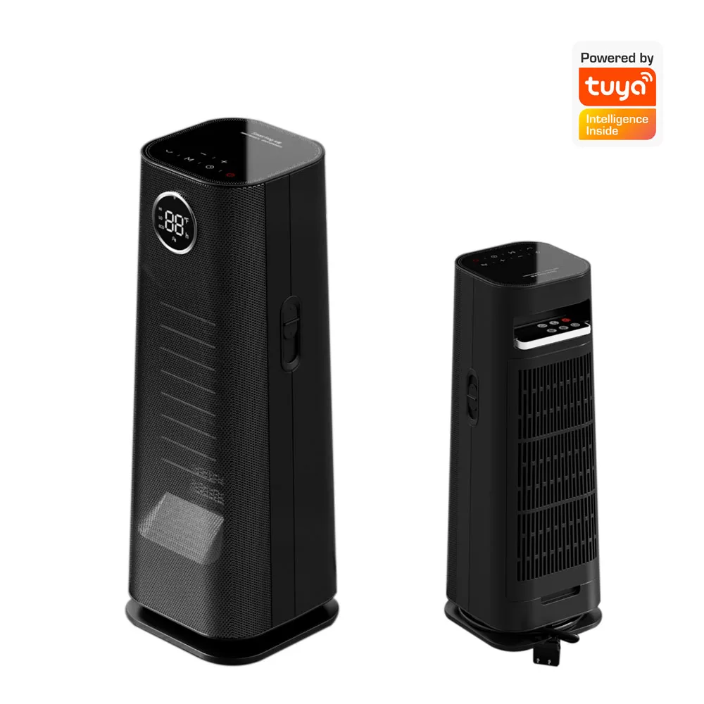 المنزل الذكي الكهربائية 2kw Heizstrahler Heizlufter Elektro Heizung السيراميك Ptc برج الفضاء مروحة سخان مع جهاز التحكم عن بعد للاستخدام الداخلي