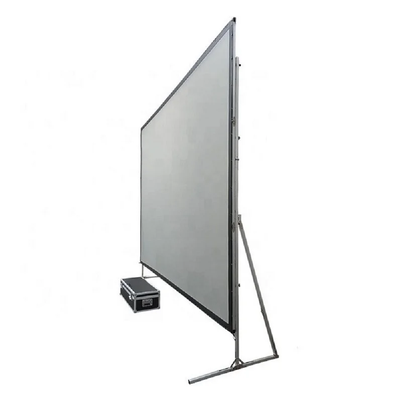 

200-дюймовый передний и задний быстроскладной экран проектора 16 на 9, с полной драпировкой