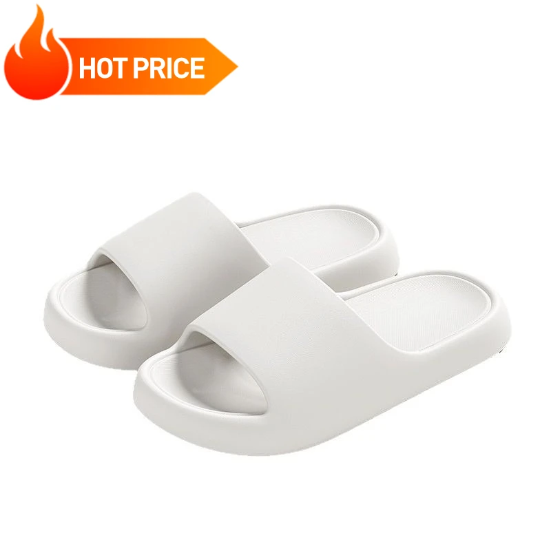 

Мужские тапочки для лета, для улицы и дома, с толстой подошвой, для ванной и душа, нескользящие и прохладные.