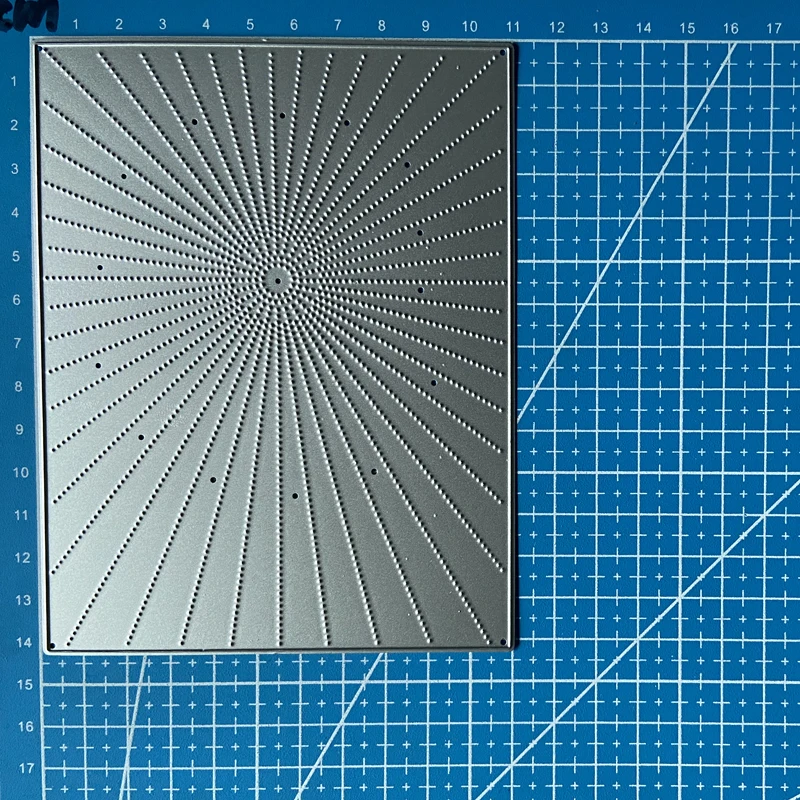 Metalowe wykrojniki Lucky Goddess Burst Panel diy Scrapbooking Album fotograficzny Dekoracyjne wytłaczanie papieru Wykrojnik do rękodzieła