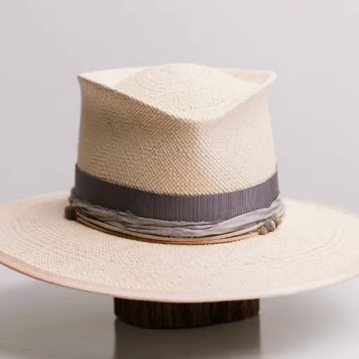 

Handwoven Paper Straw Panama Hat for Men Summer Cowboy Jazz Formal Hat Breathable Sun Protection Foldable Wide Brim​