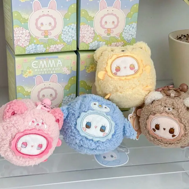 Kawaii Emma Rua Rua Zoo Series Blind Box Cute Trendy Bag Pendant Gift For Kids Collection Doll Cute Birthday Gift Toys