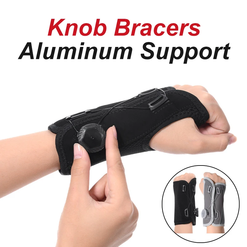 Tunnel Wrist Brace Night Support and Metal Splint Stabilizer Helps Relieve Tendinitis Arthritis Carpal Tunnel Syndrome Pain