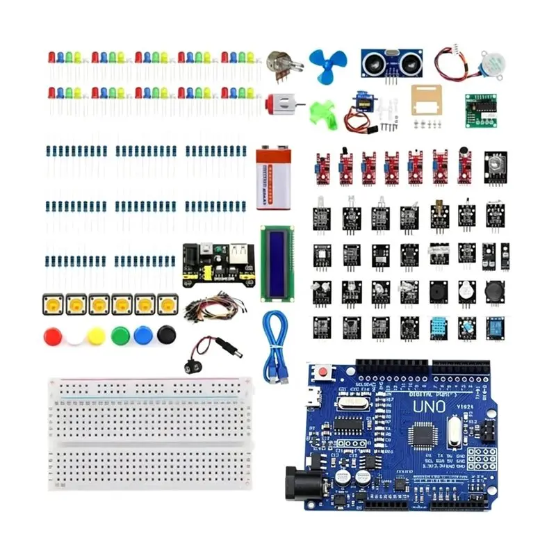 For UNO R3 Super Tutorial Learning Kit Including RFID Upgrade Module For UNO R3 Development Board Super Starter Learning Guide