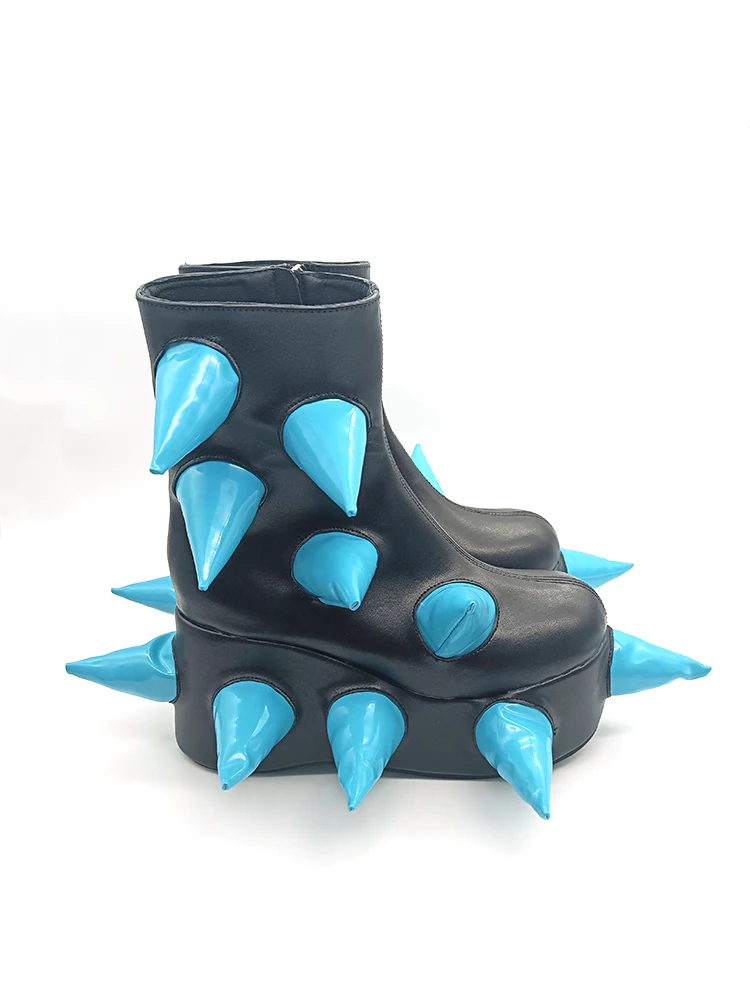 جديد المتخصصة شخصية سميكة القاع حجم كبير أحذية الكاحل أحذية النساء Zapatos Mujer
