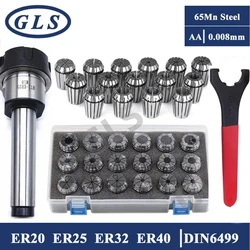 MTB ER25 ER32 Set ER20 ER25 ER32 ER40 ER Collect Chuck Spring Clamps ChuckMorse Holder MTB2 MTB3 MTB4 MTB5 Tool Holder Suit