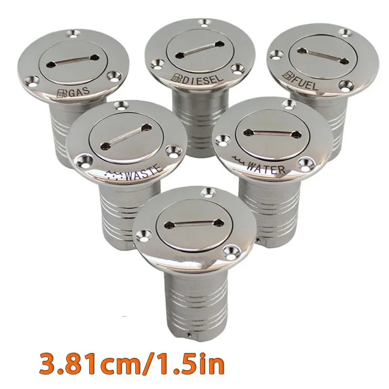 

1,5 "2" наполнитель для морской палубы лодки, крышка для ключей из нержавеющей стали 316, отходы на воду, дизельный газ, топливный палуб, фурнитура для зеркальной полировки