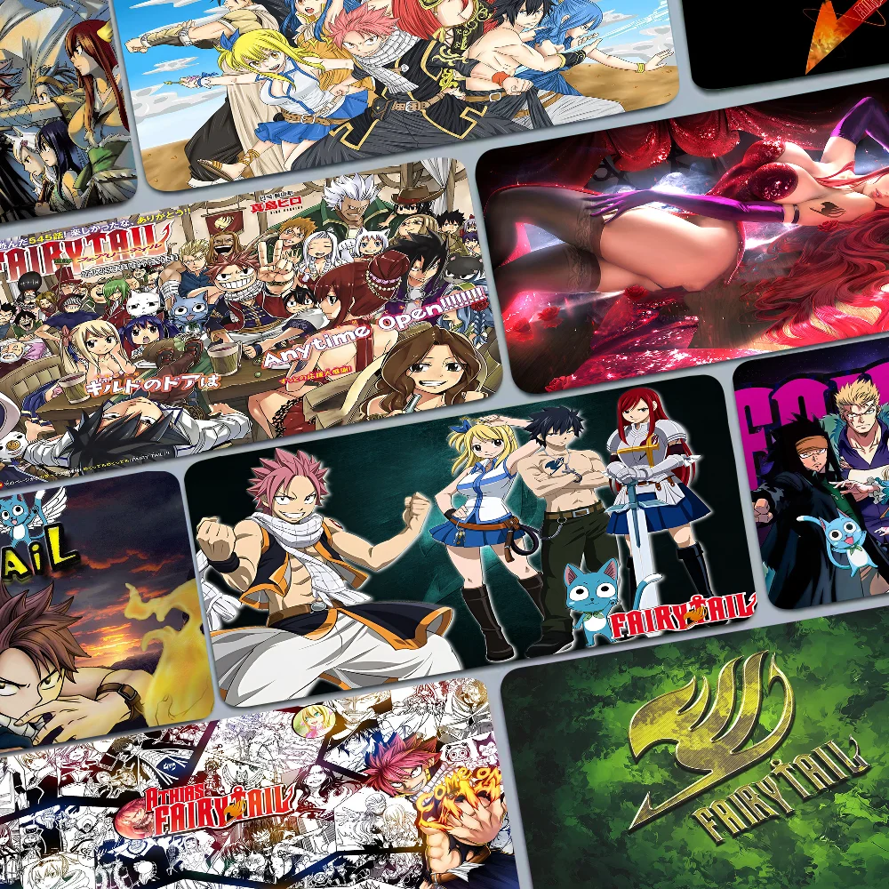 

Anime Fairy Tail Mouse Pad Gamer Computer Accessories Keyboard Table Mat Mousepad Company Gaming Laptop Desk Accessory Pc
