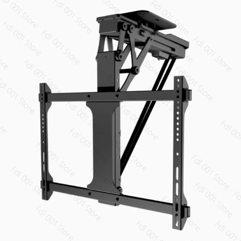 TV hanger car monitor hanger retractable rotating and folding RV wall-mounted bracket ceiling-mounted shelf