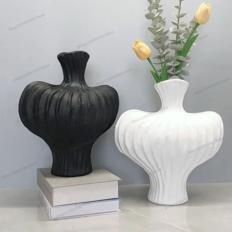 For Modern Minimalist Desktop Creative Dried Flower Vase Living Room Decoration