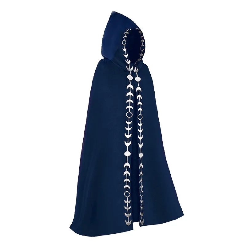 Festival Play Death Hooded Cloak Medieval Renaissance 5 Color Cloak Halloween Cosplay Costumes
