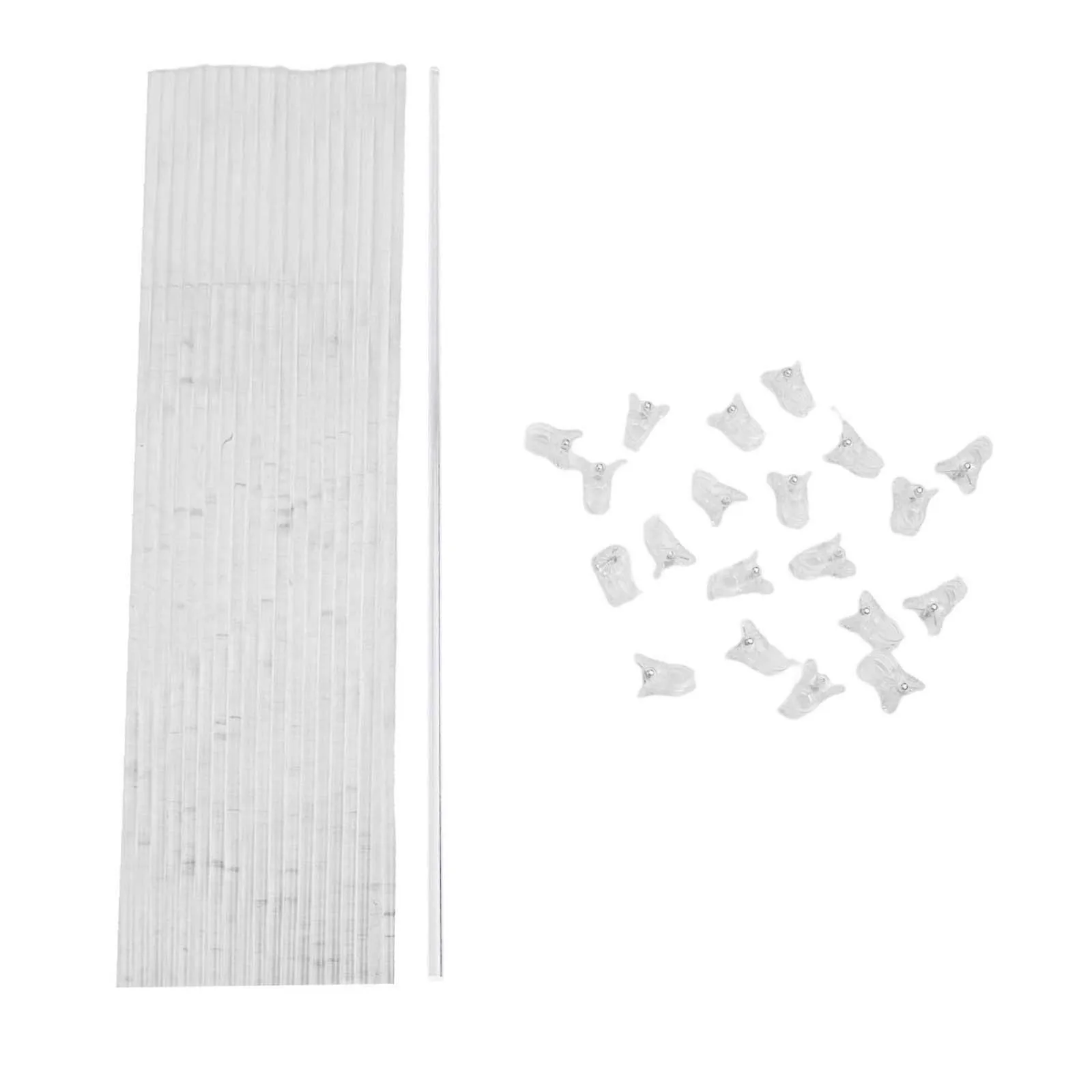 Brand New Plant Stakes Kit DIY Exquisite Multifunctional Study Support With 20pcs Clips For Potted Plants Brand