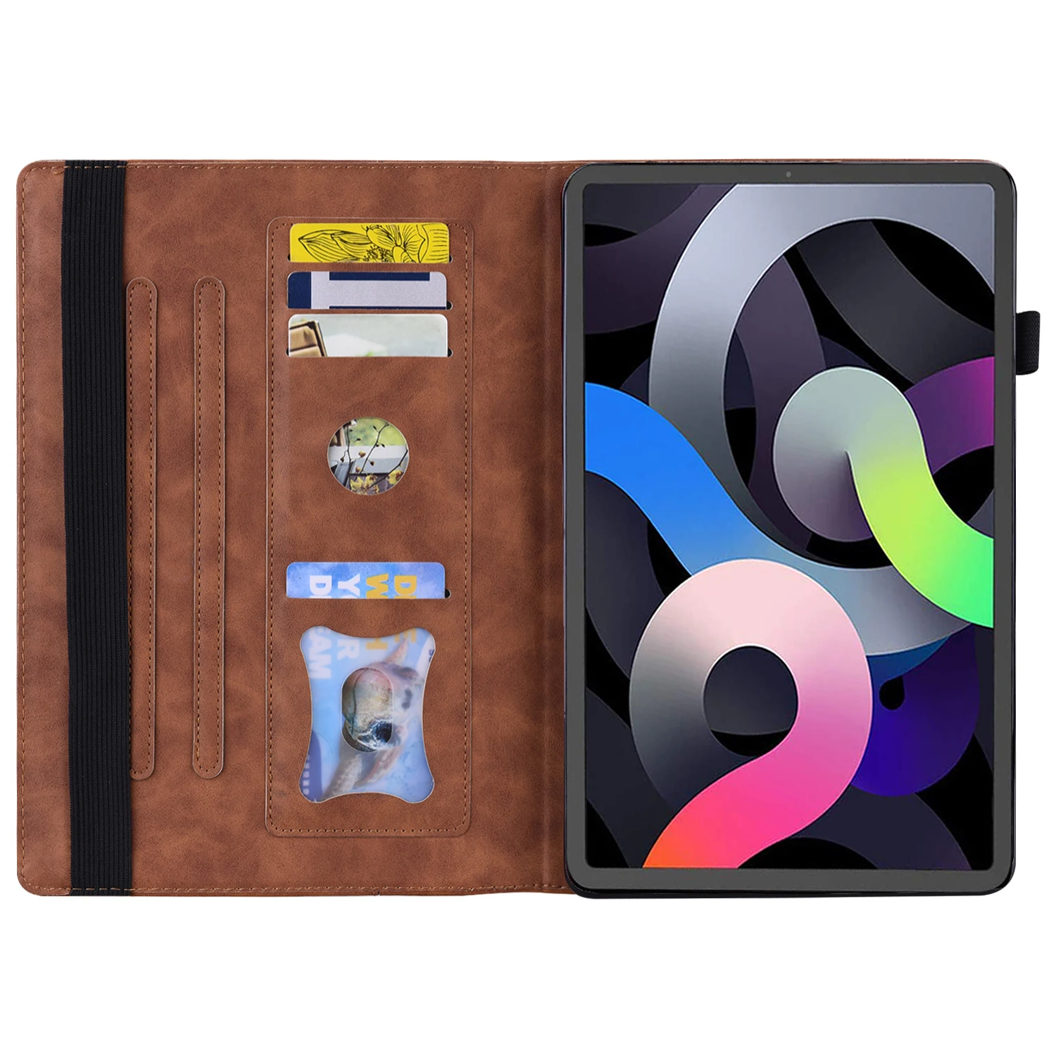 Tablet Case for OPPO Pad Air realme pad mini Realme Pad Funda Leather Wallet Flip Cover with Fold Magnetic Stand Card Holders