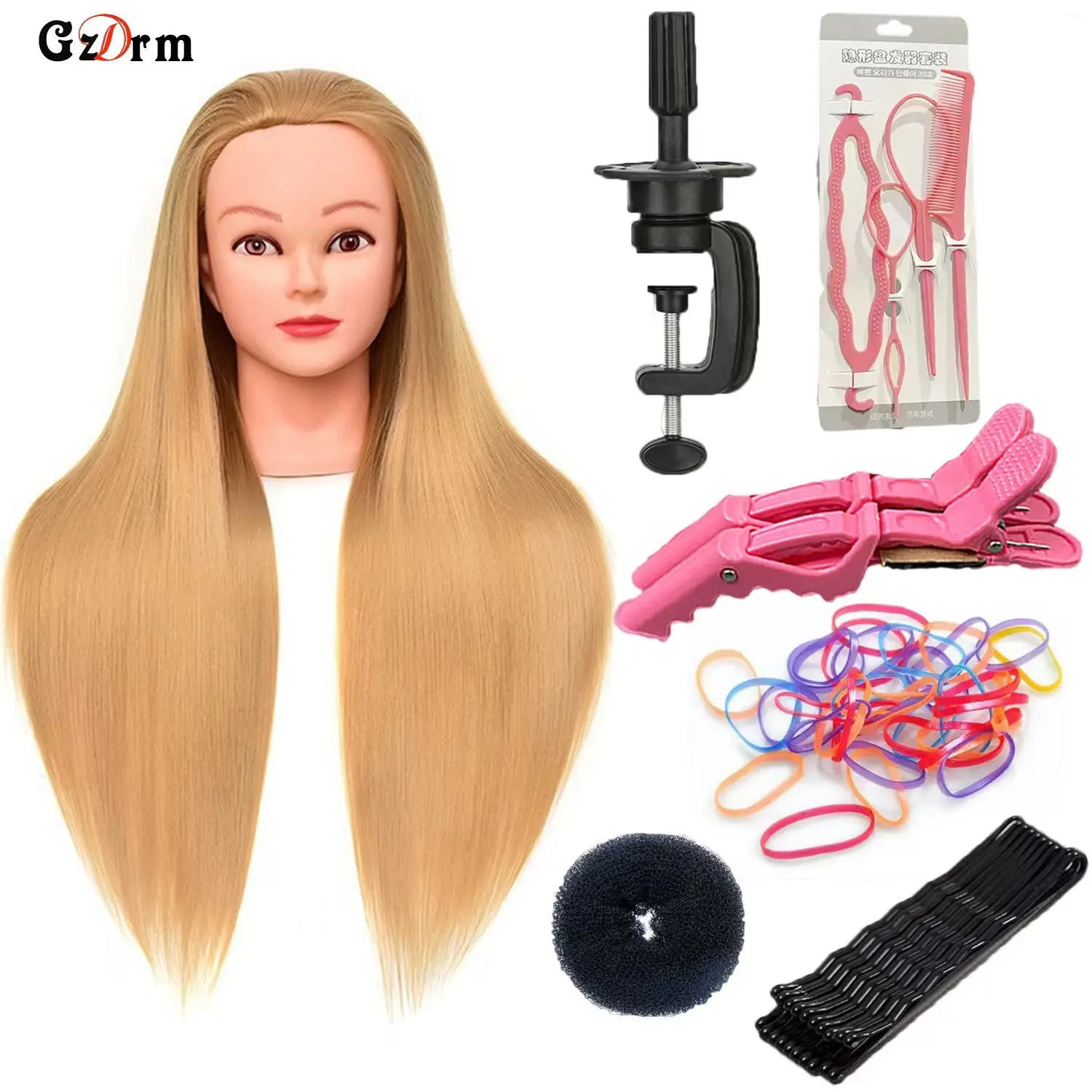 Realistic Wig Display Head, 54cm Circumference