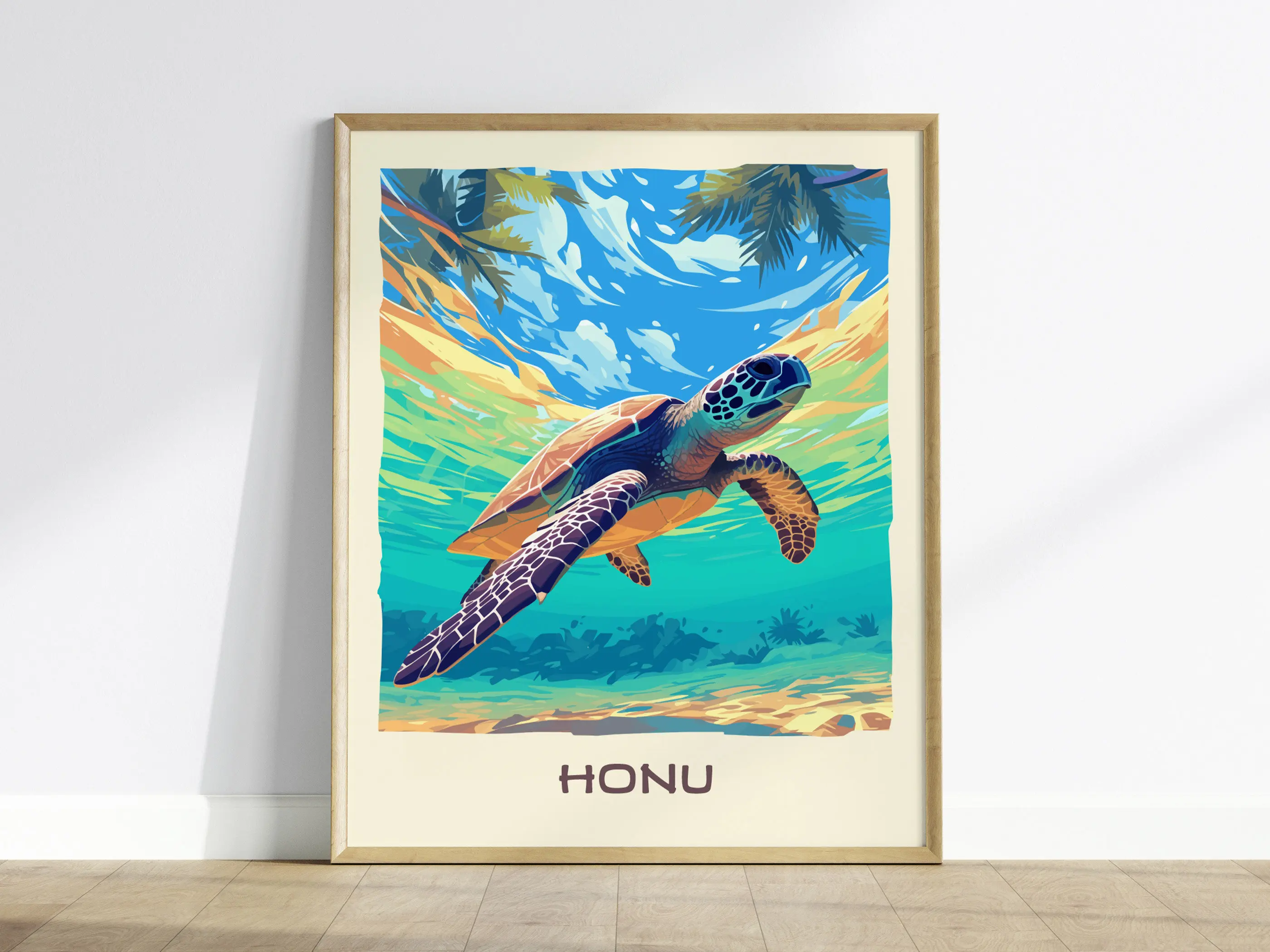 Black Bear Green Sea Turtle Egret Birds Bighorn Wildlife Poster Print Wall Art Pictures Canvas Painting Room Home Decor Gift