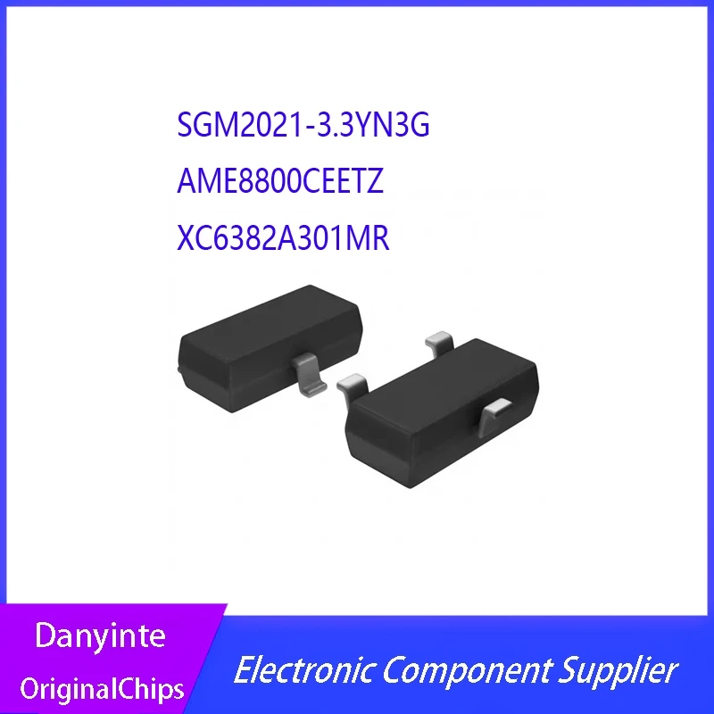 NEW   10PCS/LOT  SGM2021-3.3YN3G/TR  YL33   AME8800CEET AME8800CEETZ AAC    XC6382A301MR E30* SOT23-3