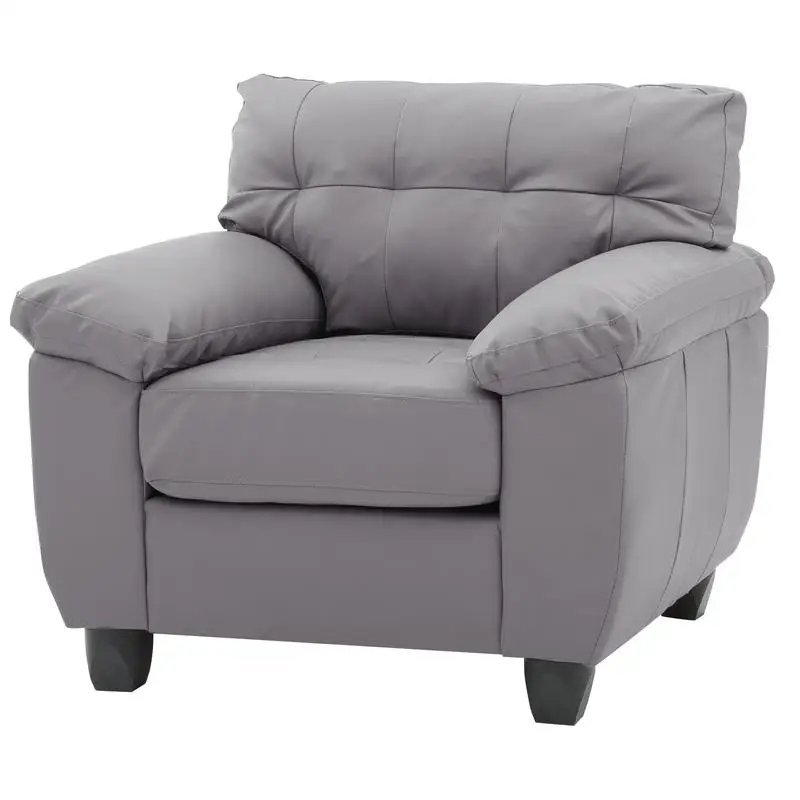 Gray Gallant G912A-C Chair - Comfortable & Stylish Upholstered Seating for Living Room, Office, or Lounge Area