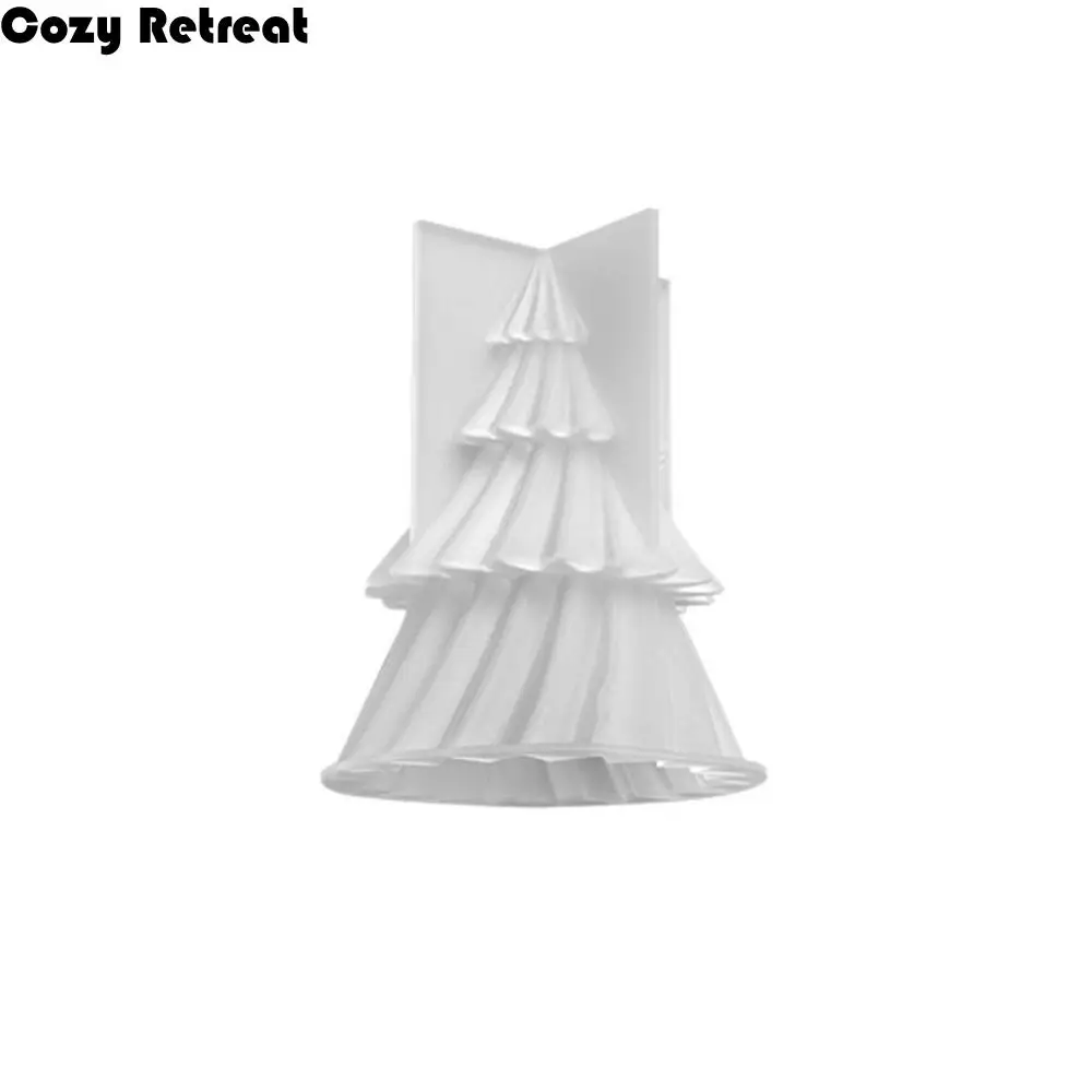 Силиконовая форма для свечей новогоднего дерева, коническая