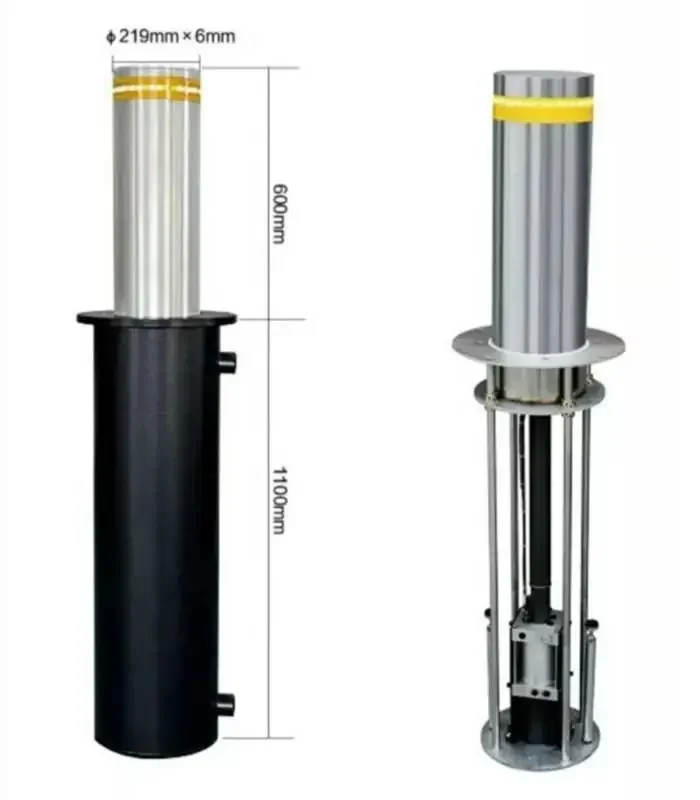 Factory Price Automatic Retractable Bollard Hydraulic Automatic Bollard Barrier