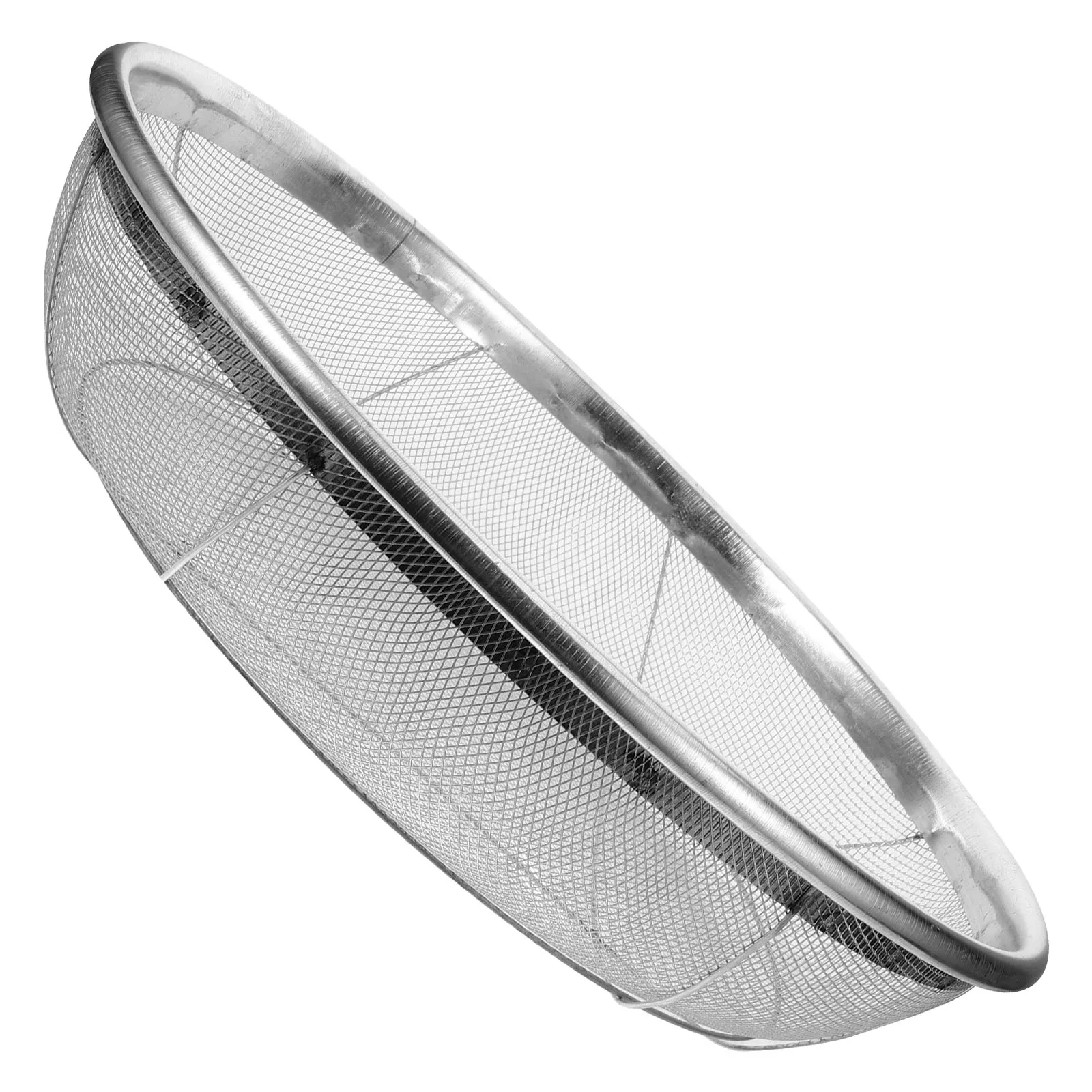 

Gardening Sieve Soil Sifter for Rocks Mesh Screen Manual Sand Compost Stainless Steel Sifting Tool