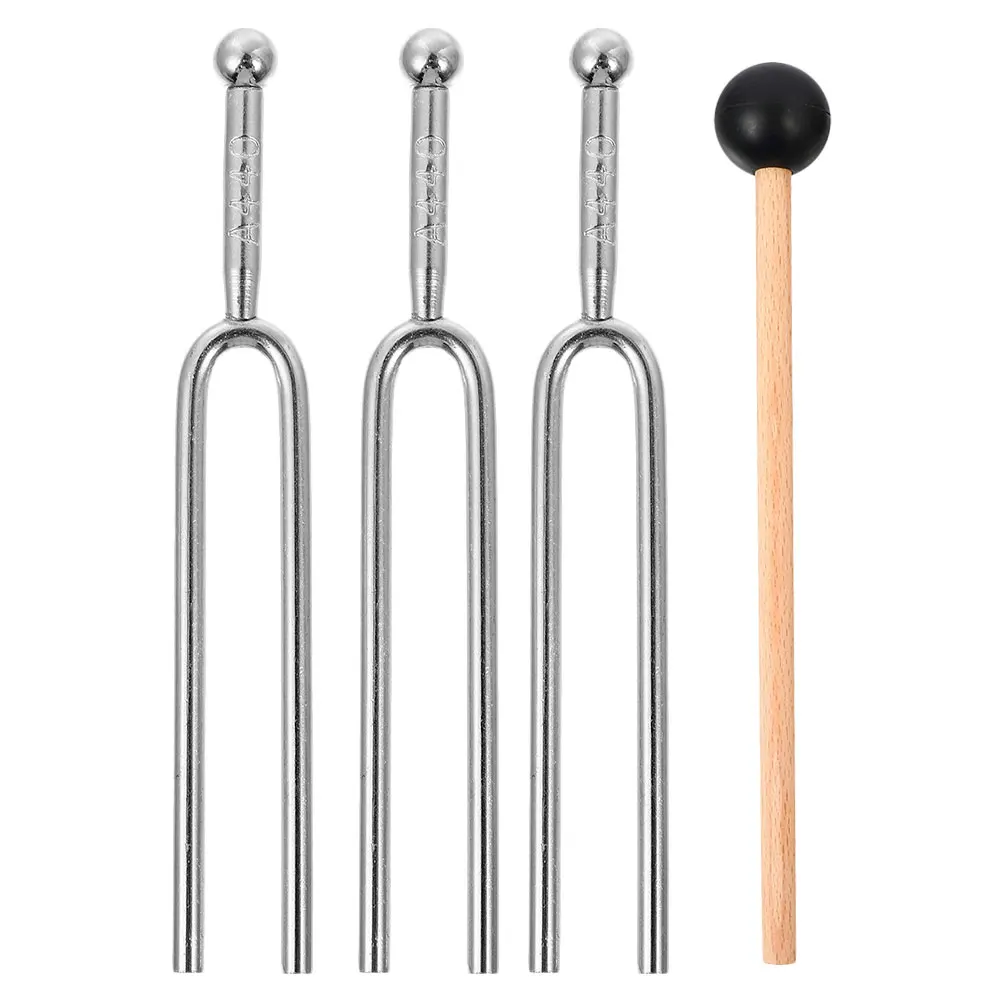 

High Grade Tuning Fork Tapping Stick for Guitar Violin Music Instruments Simple Tuner Professional Sturdy Metal