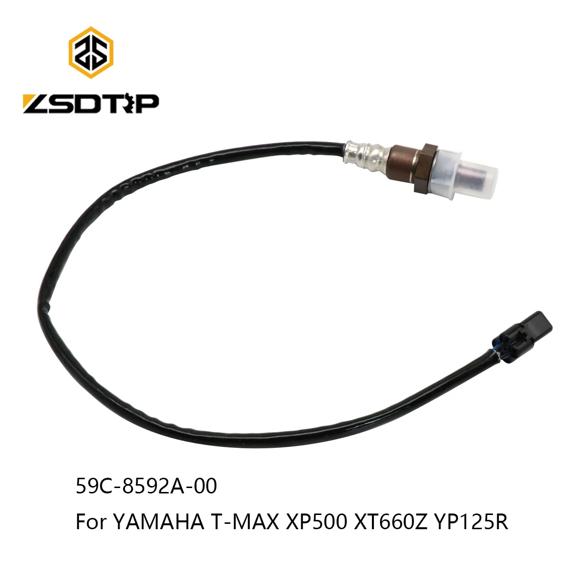 

ZSDTRP Oxygen Sensor 59C-8592A-00 Exhaust System Oxygen Sensor For YAMAHA T-MAX XP500 XT660Z YP125R MT09 2007-2018 Year