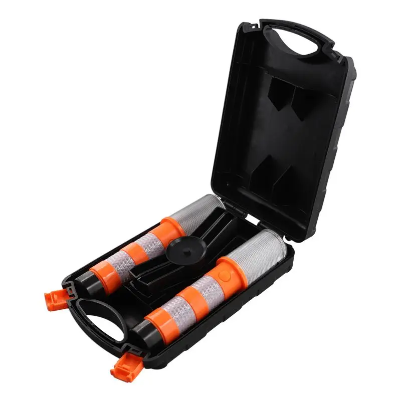 

2 шт. светодиодных аварийных дорожных фонарей-мигалок, сигнальные маячки для обочины дороги, стробоскопы для предупреждения об опасности