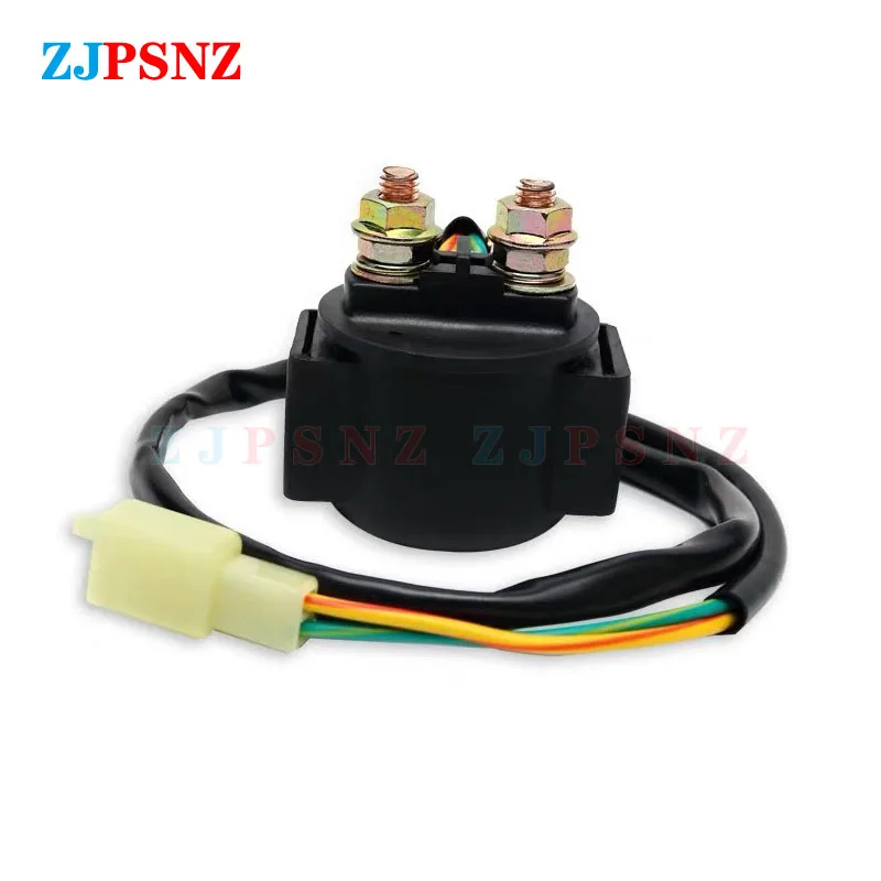 

Motorcycle Scooter Starter Solenoid Relay 2Pins GY6 50cc 100cc 125cc 150cc 200cc Engine Spare Part Replace 12V Relay Universal