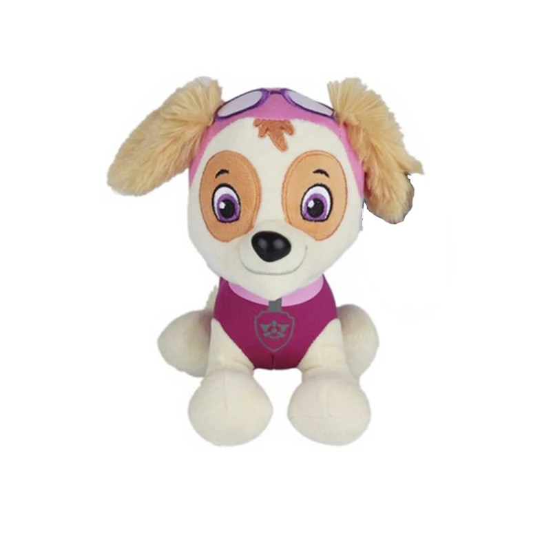 Paw Patrol Plush ของเล่น Action Figure Ryder Marshal Zuma Everest การ์ตูนตุ๊กตาของเล่นเด็กวันเกิด Party Gif