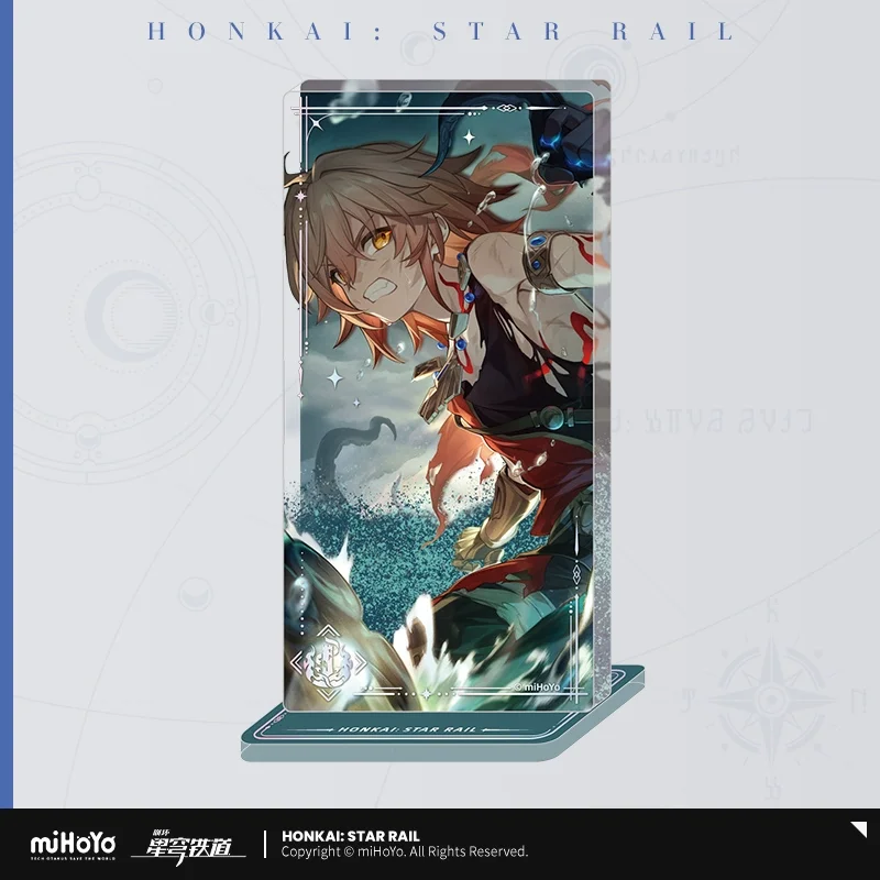 Sunsyea Honkai Star Rail الرسمية Merch miHoYo الأصلية أصيلة سلسلة مخروط الضوء الاكريليك الرمال المتحركة زخرفة Phainon Mydei