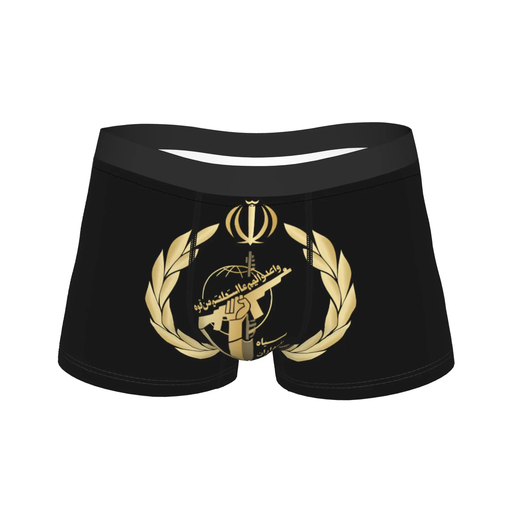 

Нижнее белье Iran IRGC, боксеры на заказ, качественные мужские трусы, классические шорты, подарок на день рождения