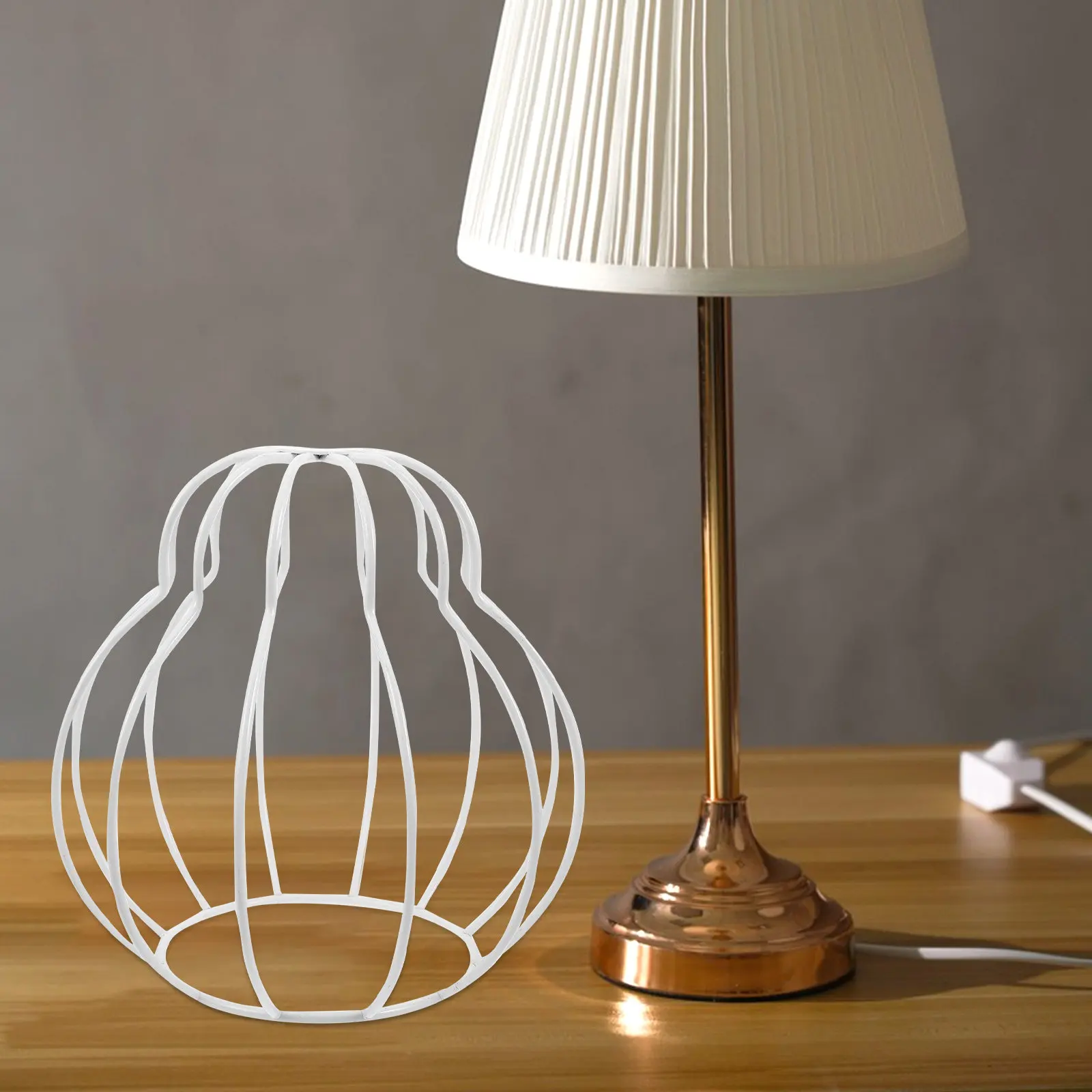 diy-pendant-light-frame-gourd-shaped-hollow-metal-wire-lampshade-vintage-industrial-lamp-shade-guard-for-ceiling-table-lamps