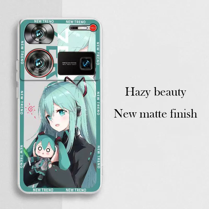 حافظة شفافة لهاتف ZTE Nubia Z70 Ultra غطاء خلفي لوسادة هوائية