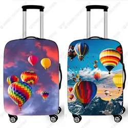 Heißer Luft Ballon Muster Koffer Staub Wasserdichte Abdeckung Unisex Zugstange Box Schutzhülle Elastische Gepäck Schutzhülle