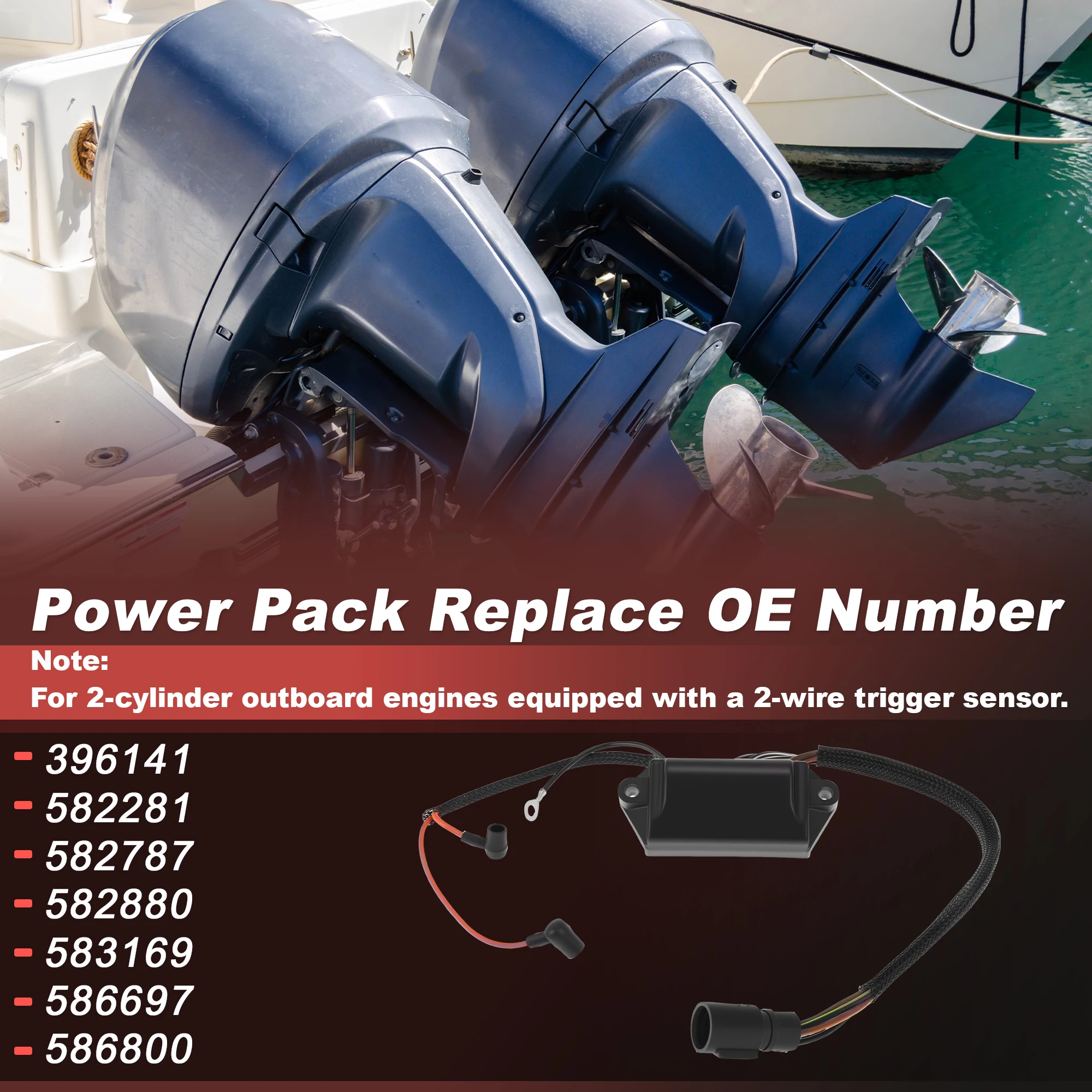 Motoforti Power-Pack Compatible for Johnson for Evinrude 4-60HP 1985-1988