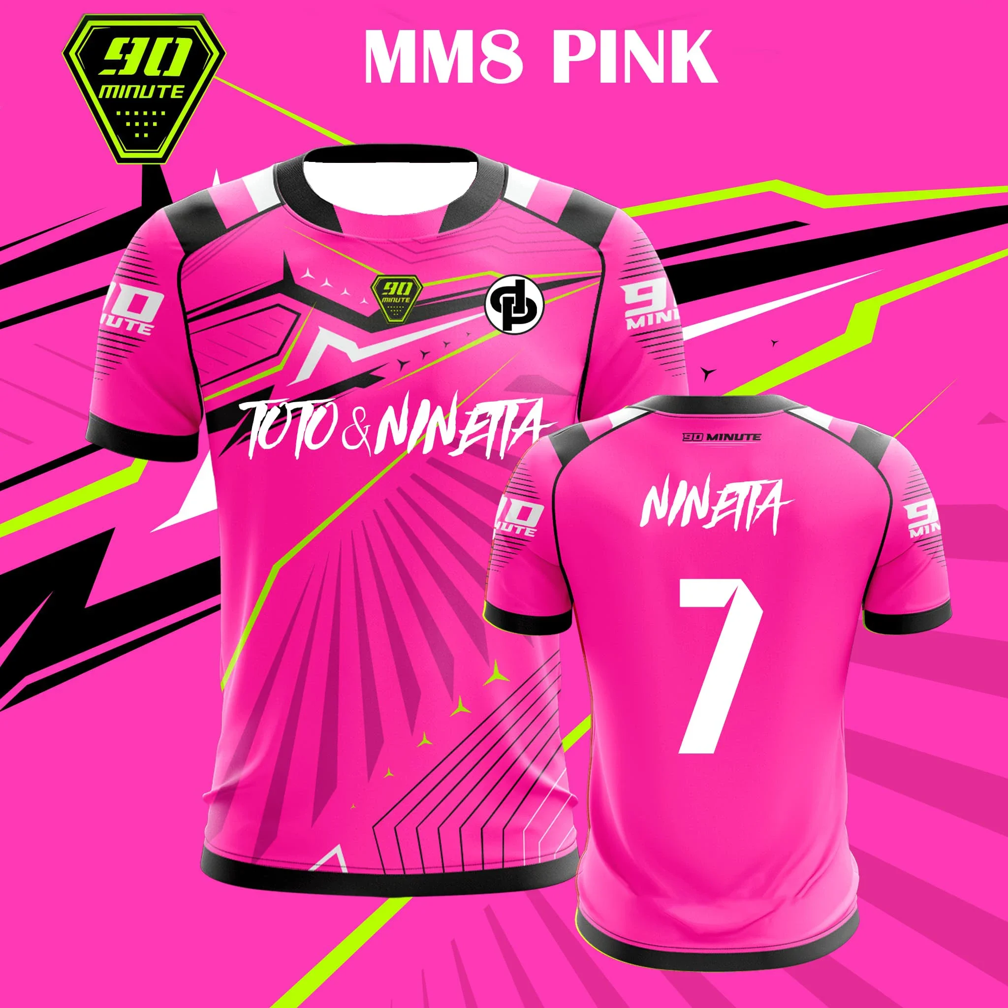 

Best Selling Men's and Women's Quick Drying T-Shirt Jersey 90 Minutes MM8 Comfortable Casual Breathable Y2K Short Sleeve Moto