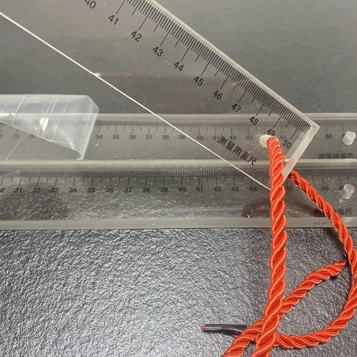 PC Endurance Board Ruler Chen Hegao Ruler Chen Hegao Straight Ruler Endurance Board Thickened Chen Hegao The Same Ruler