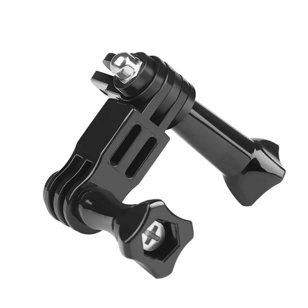 Wholesale Curved Base and Tripod Screw Helmet Mount For Gopro Hero 10 9 8 7 6 Session Xiaomi Yi 4K SJCAM SJ4000 Cam Go Pro