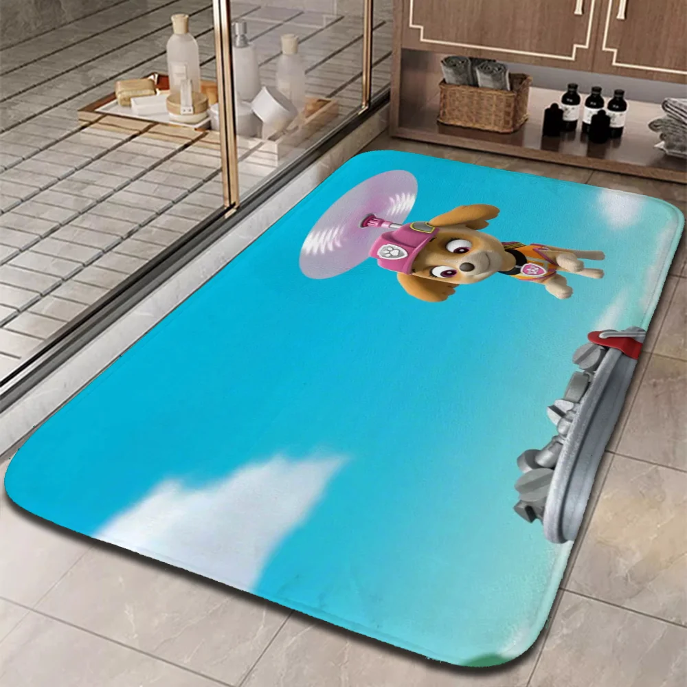 P-Paw Patrol Bedroom Carpet for Kitchen Doormat Entrance Door Carpets for Bed Room Decor Prayer Mat Customized Custom Floor Mats