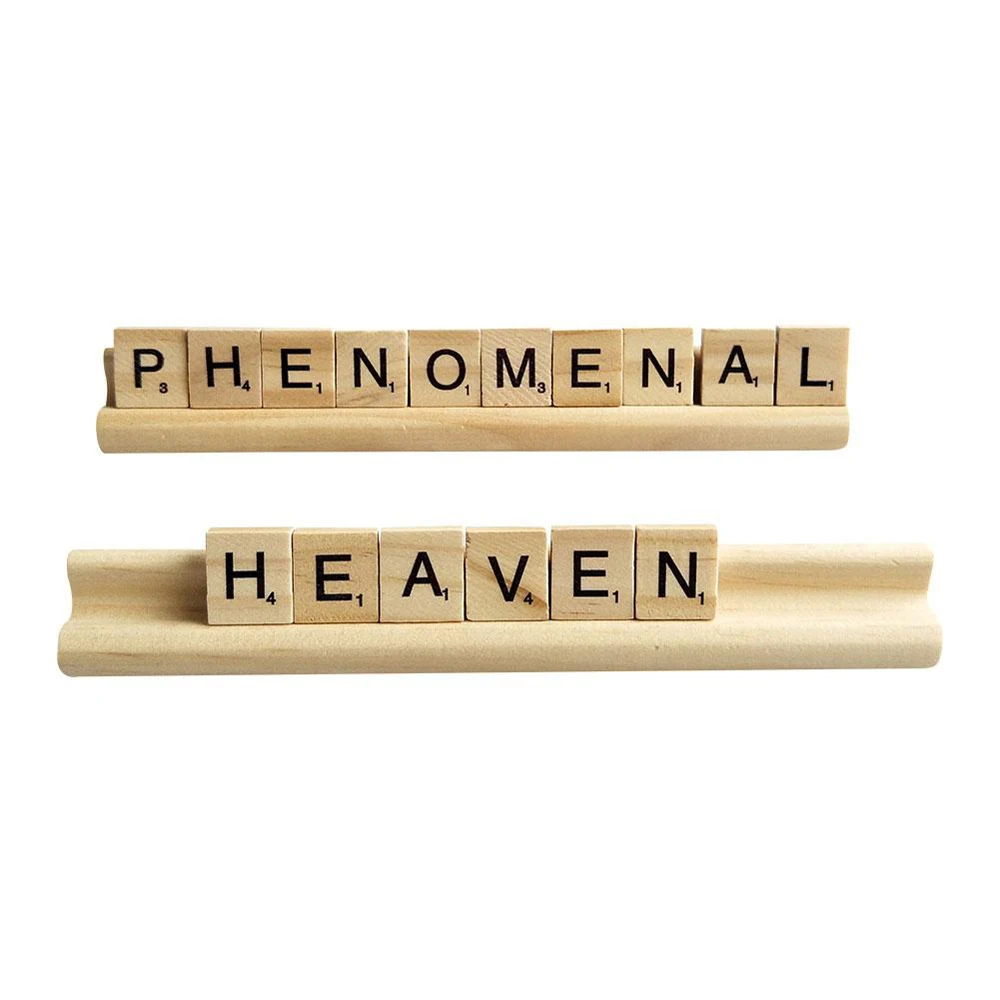 Adults Professional Player Mahjong Wooden Chickenfoot Domino Holders Domino Trays Holders Wood Domino Racks Mexican train