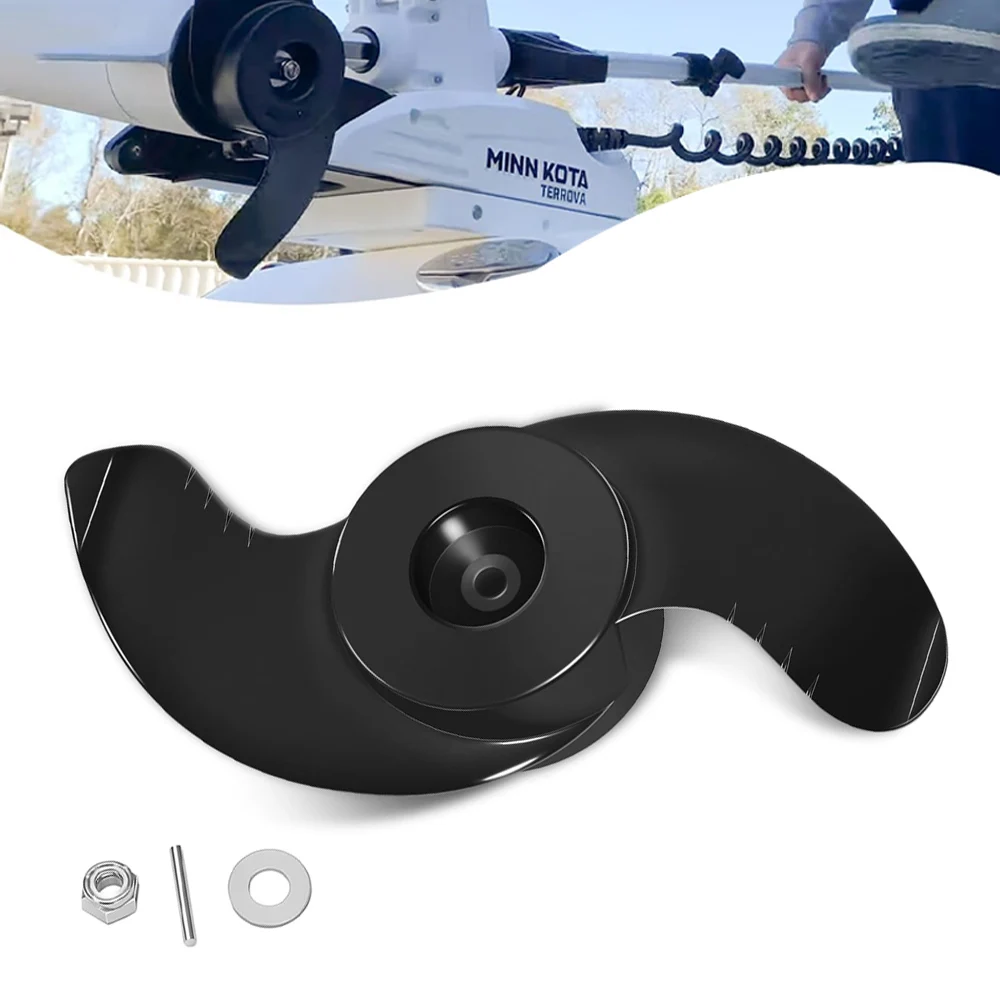 

MKP-32 Trolling Motor Propeller Replacement for Minn Kota - Weedless Wedge 2 Prop Fits 3-5/8" Motor Diameter, Replaces 1865017