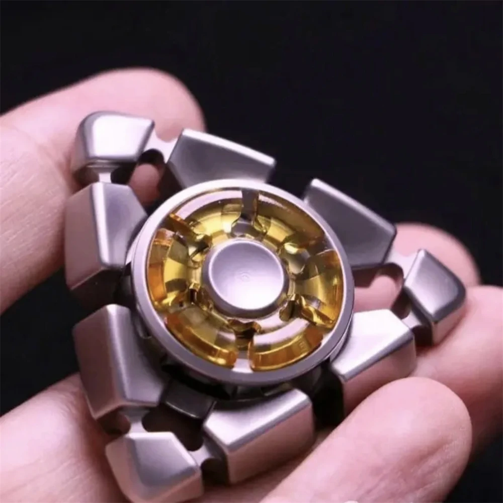Reorganization Stainless Steel Fidget Slider Fidget Spinner EDC Toys Anti Stress Hand Spinner  ADHD Anxiety Relief Sensory Toys